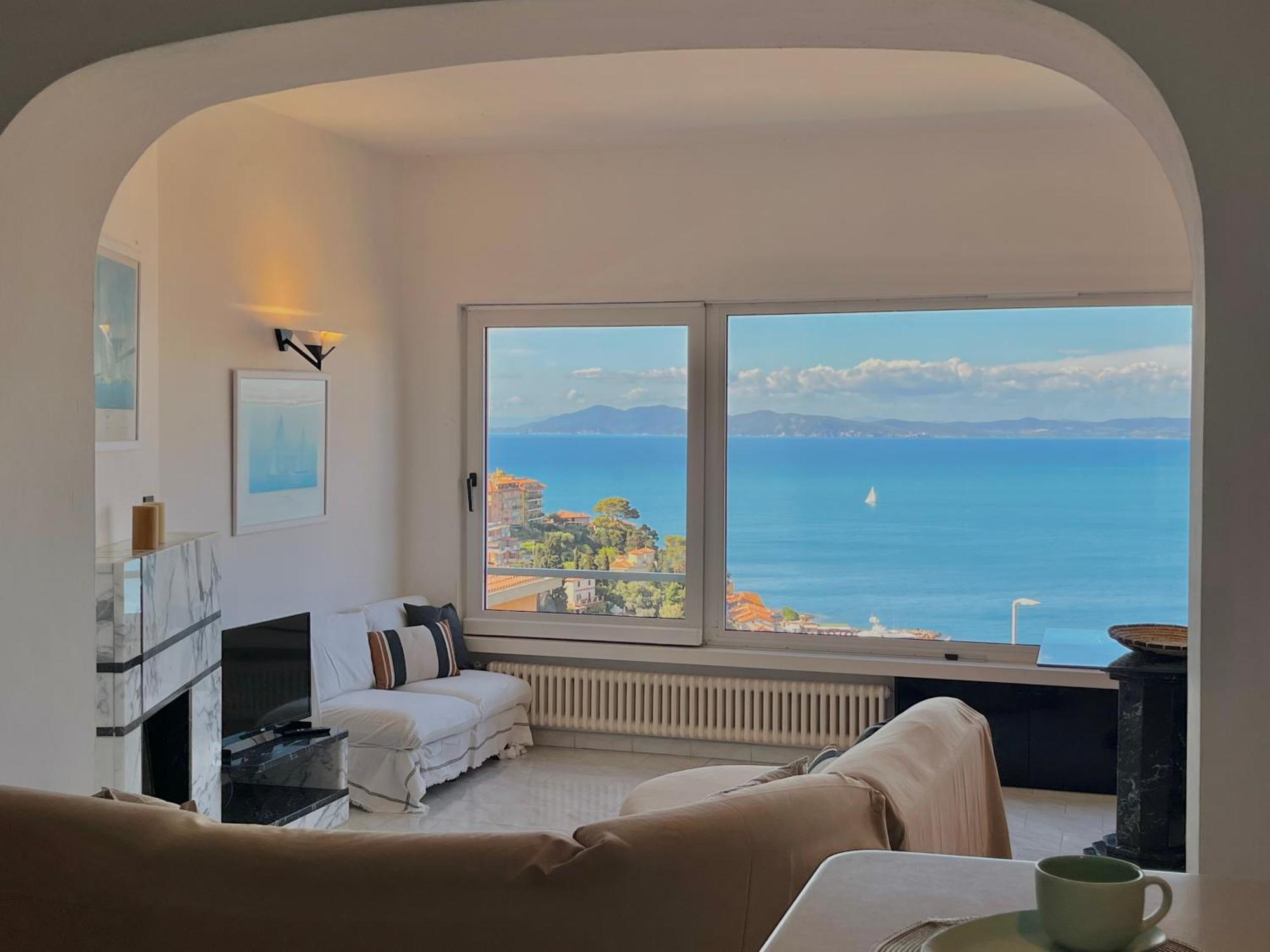 Porto Santo Stefano Vista Mare + Parcheggio Gratuito Διαμέρισμα Εξωτερικό φωτογραφία