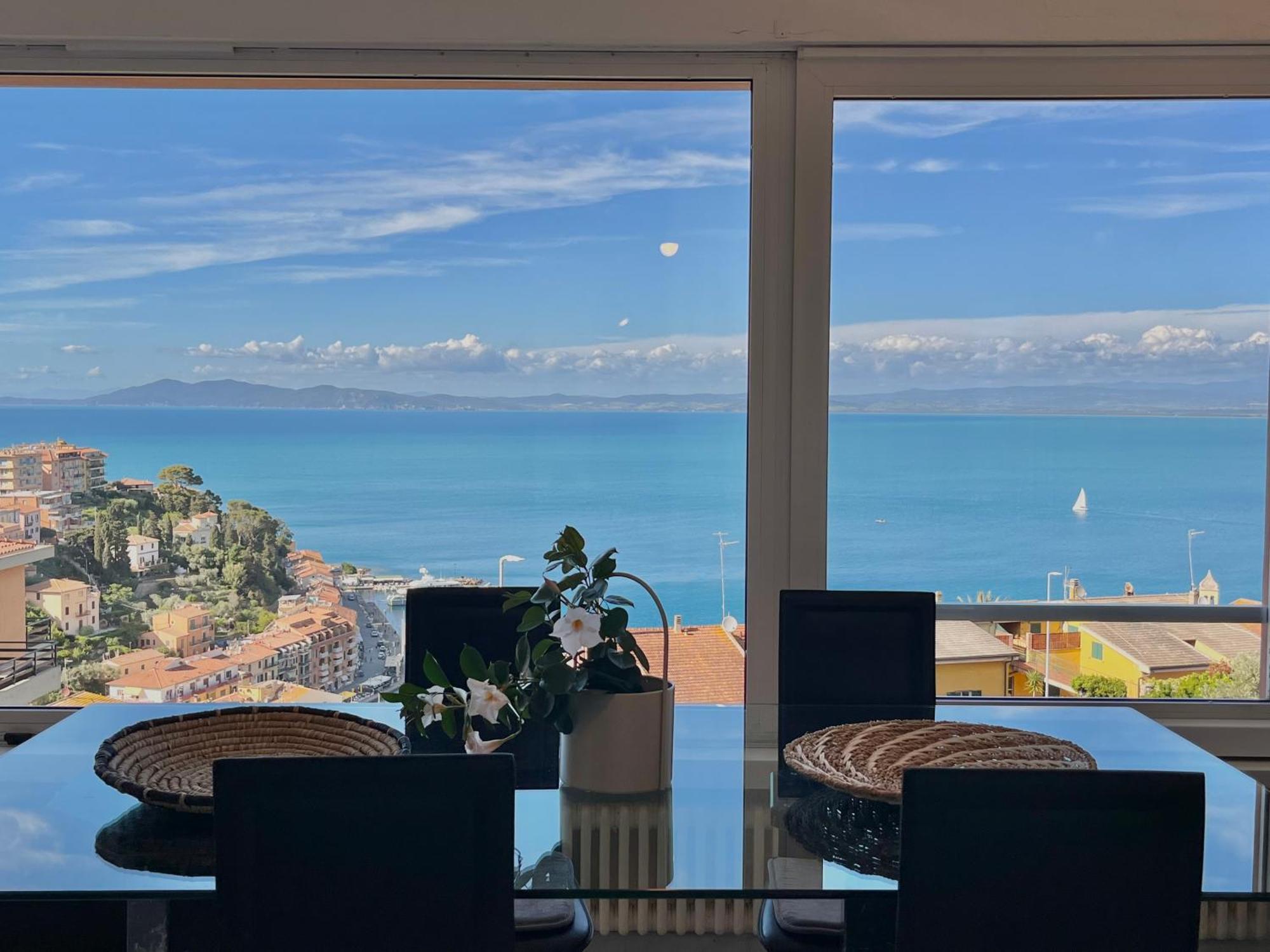 Porto Santo Stefano Vista Mare + Parcheggio Gratuito Διαμέρισμα Εξωτερικό φωτογραφία