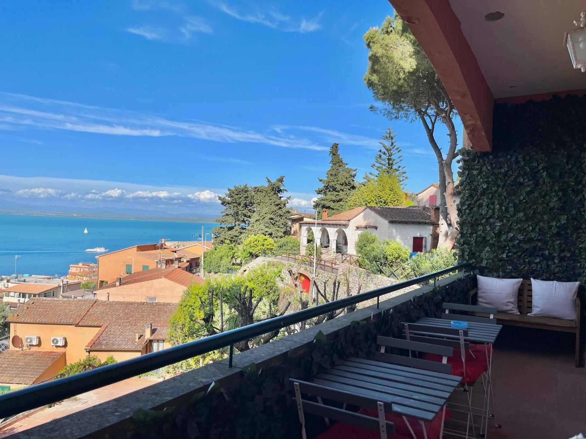 Porto Santo Stefano Vista Mare + Parcheggio Gratuito Διαμέρισμα Εξωτερικό φωτογραφία